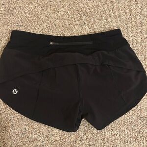 lululemon athletica Women's Black Athletic Shorts